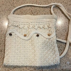 Crocheted purse 7” x 7”
